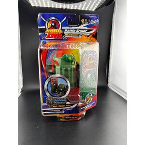 NWT NOS Zuru Kung Zhu Hamster Special Forces Sarge Green Battle Armor Thunder St